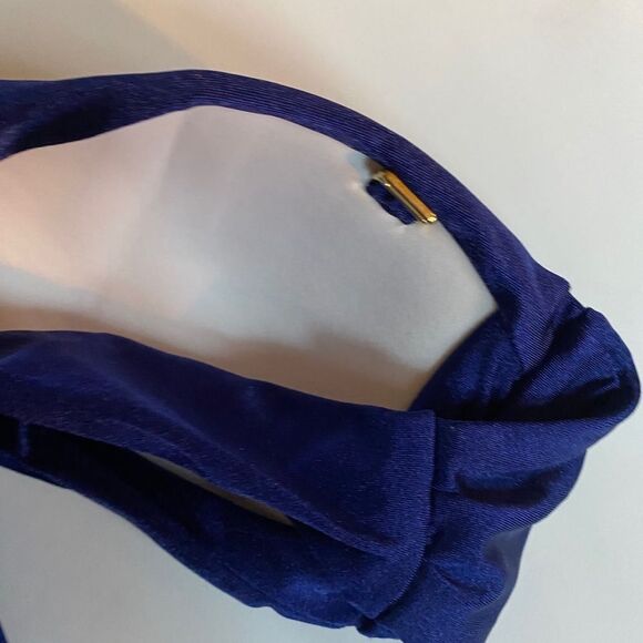 Luli Fama Twist Bandeau Bikini Top NWT - Picture 8 of 9